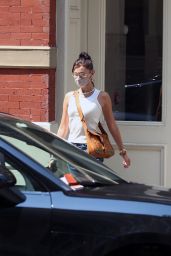  Bella Hadid - Leaving Her Apartment in NYC 08/27/2020
