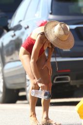 Bethenny Frankel in a Bikini in The Hamptons 07/29/2020