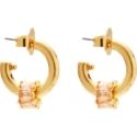 Brinker & Eliza Pinkie Swear Hoops Earrings
