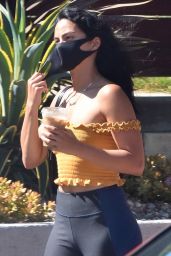 Camila Mendes in Spandex - Los Angeles 08/15/2020