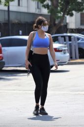  Charli XCX in a Crop Top and Leggings - LA 08/20/2020