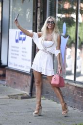 Christine McGuinness at KP Aesthetics in Manchester 07/31/2020