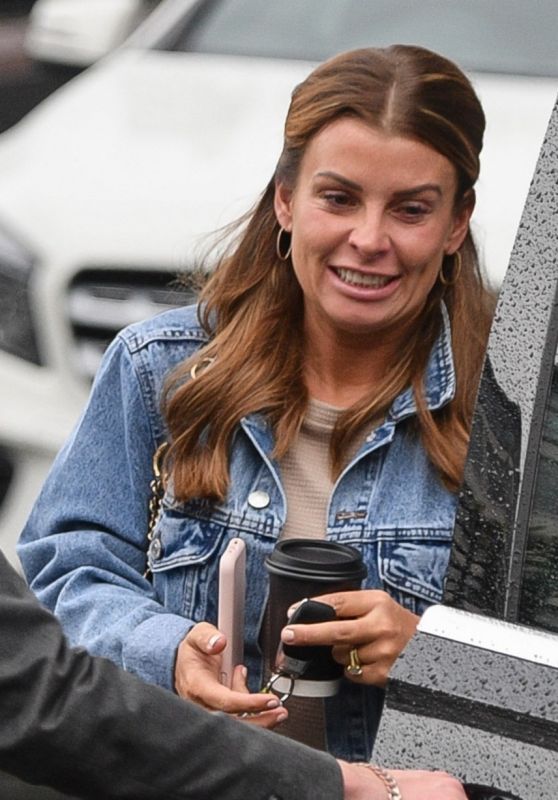 Coleen Rooney - Leaving Her Hotel in Manchester 08/23/2020