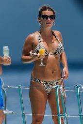 Coleen Rooney - Luxury Catamaran Yacht in Barbados 08/06/2020