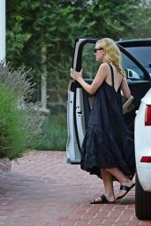 Dakota Fanning - Leaving Her House in LA 08/04/2020