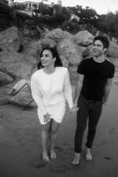 Demi Lovato and Max Ehrich - Engagement Photoshoot 07/22/2020