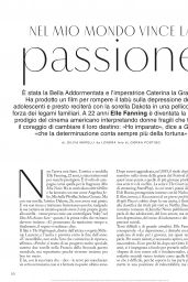Elle Fanning - Grazia Magazine Italy August 2020 Issue