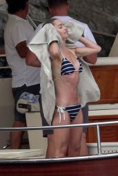 Emilia Clarke in a Bikini on Holiday in Italy 08/07/2020