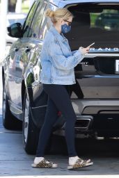 Emma Roberts - Getting Gas in Los Feliz 08/25/2020