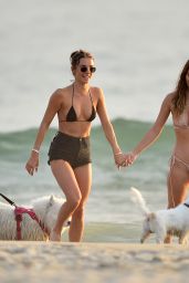 Francesca Farago and  Casey Boonstra at the Beach 08/18/2020