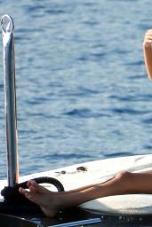 Frida Aasen in a Bikini on a Yacht in South of France 08/14/2020