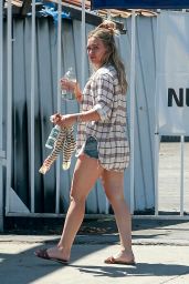 Hilary Duff in Street Outfit - Domingo