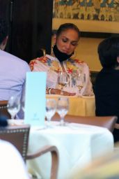 Jennifer Lopez at Cipriani Downtown in New York 08/05/2020