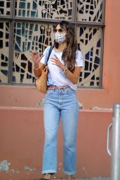 Jordana Brewster - Out in Los Angeles 08/03/2020