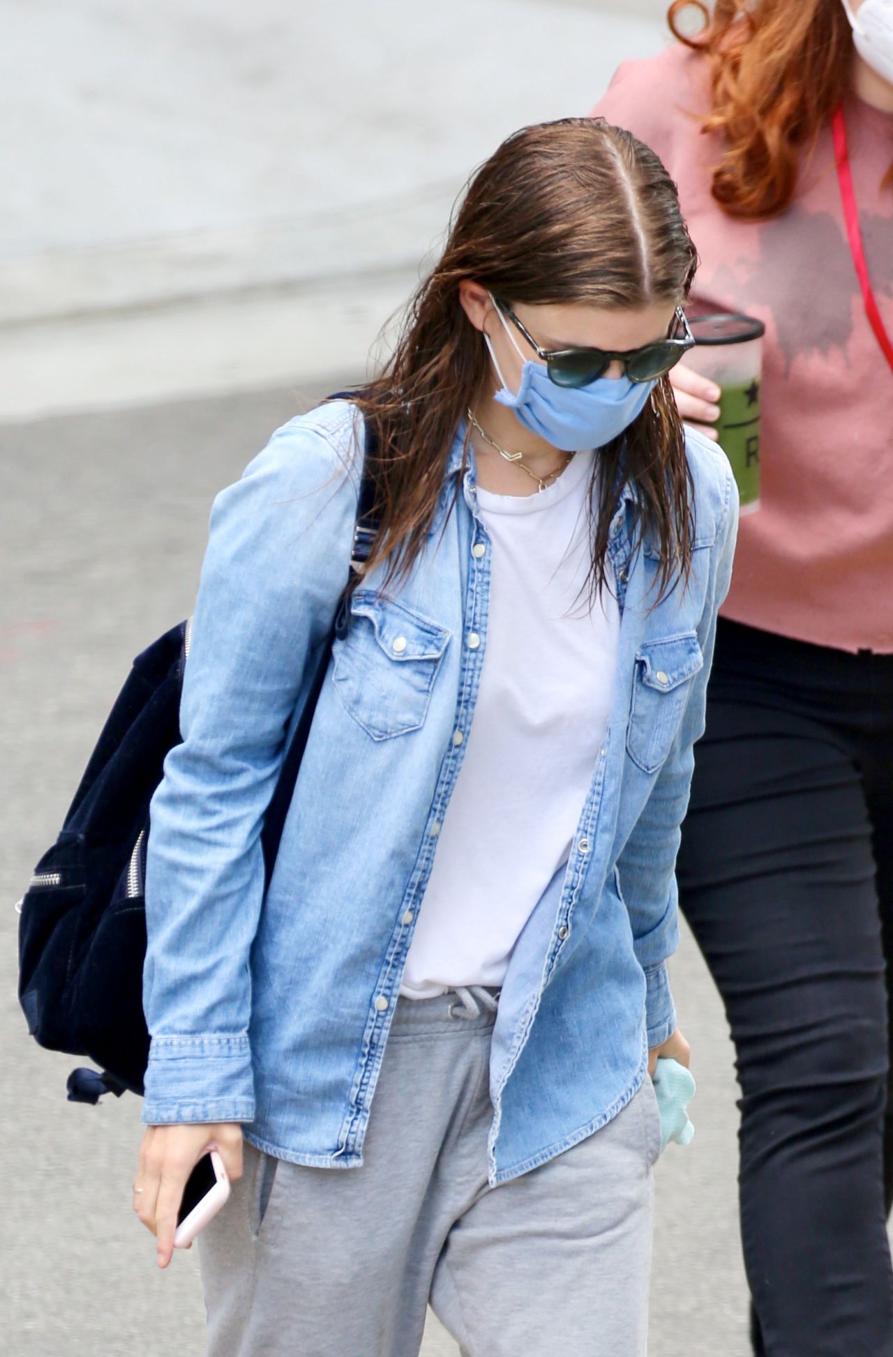 Kate Mara - Arrives to the Set of "A Teacher" in Los Angeles 08/04/2020