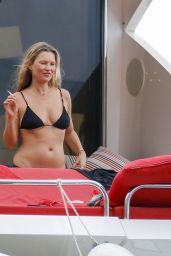 Kate Moss and Lila Grace Moss On Board of a Luxury Yacht in Ibiza 08/03/2020