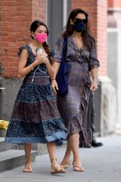 Katie Holmes and Suri Cruise - Out in NYC 08/23/2020
