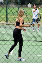 Kimberley Garner Playing Tennis - The King