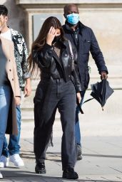 Kylie Jenner - Visiting the Louvre Museum in Paris 08/28/2020
