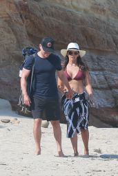 Luciana Barroso and Matt Damon - Beach Day in Malibu 08/18/2020