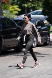 Lucy Hale at a Park in Studio City 08/04/2020