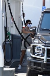 Lucy Hale - Getting Gas in LA 08/24/2020