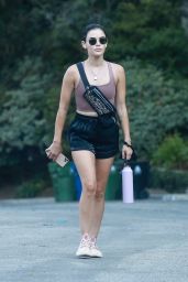 Lucy Hale - Going For a Hike at Fryman Canyon in Studio City 08/28/2020