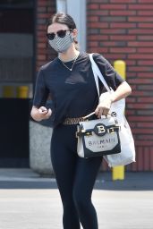 Lucy Hale in Workout Clothes - Studio City 08/19/2020