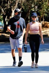 Lucy Hale - Out For a Hike in Studio City 08/05/2020