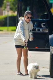 Lucy Hale - Visits a Friend in Studio City 08/29/2020