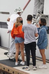 Mackenzie Ziegler and Kailand Morris - Boarding a Boat in Marina Del Rey 08/24/2020
