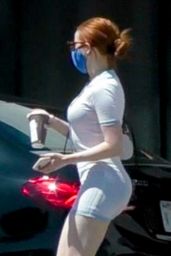 Madelaine Petsch Booty in Shorts - Studio City 08/02/2020