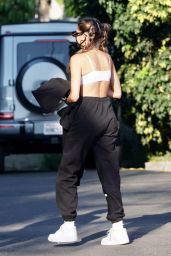 Madison Beer at I’ll Pastaio in Beverly Hills 08/27/2020