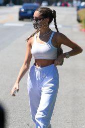 Madison Beer - Out For Lunch at IL Pastaio in Beverly Hills 08/11/2020