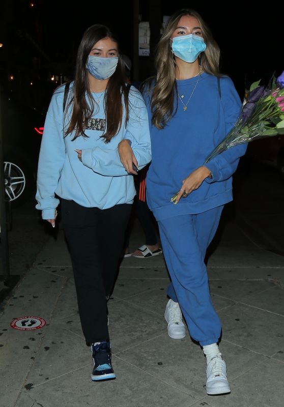 Madison Beer With Friends Out in West Hollywood 08/06/2020