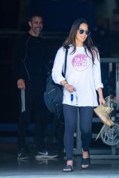 Olivia Munn - Leaving a Gym in LA 08/05/2020