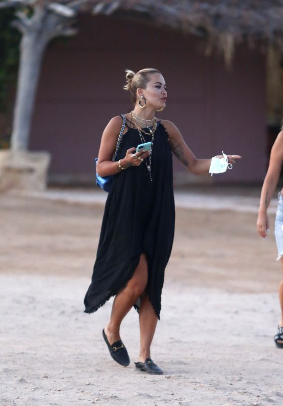 Rita Ora - Out in Ibiza 08/10/2020