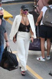Rita Ora Street Style - Capri 08/29/2020