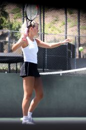 Sofia Richie - Playing Tennis in LA 08/19/2020