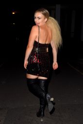 Tallia Storm - Leaving Second Day of Filming New Show in London 08/06/2020