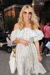 Tess Daly - Chiltern Firehouse in London 08/20/2020