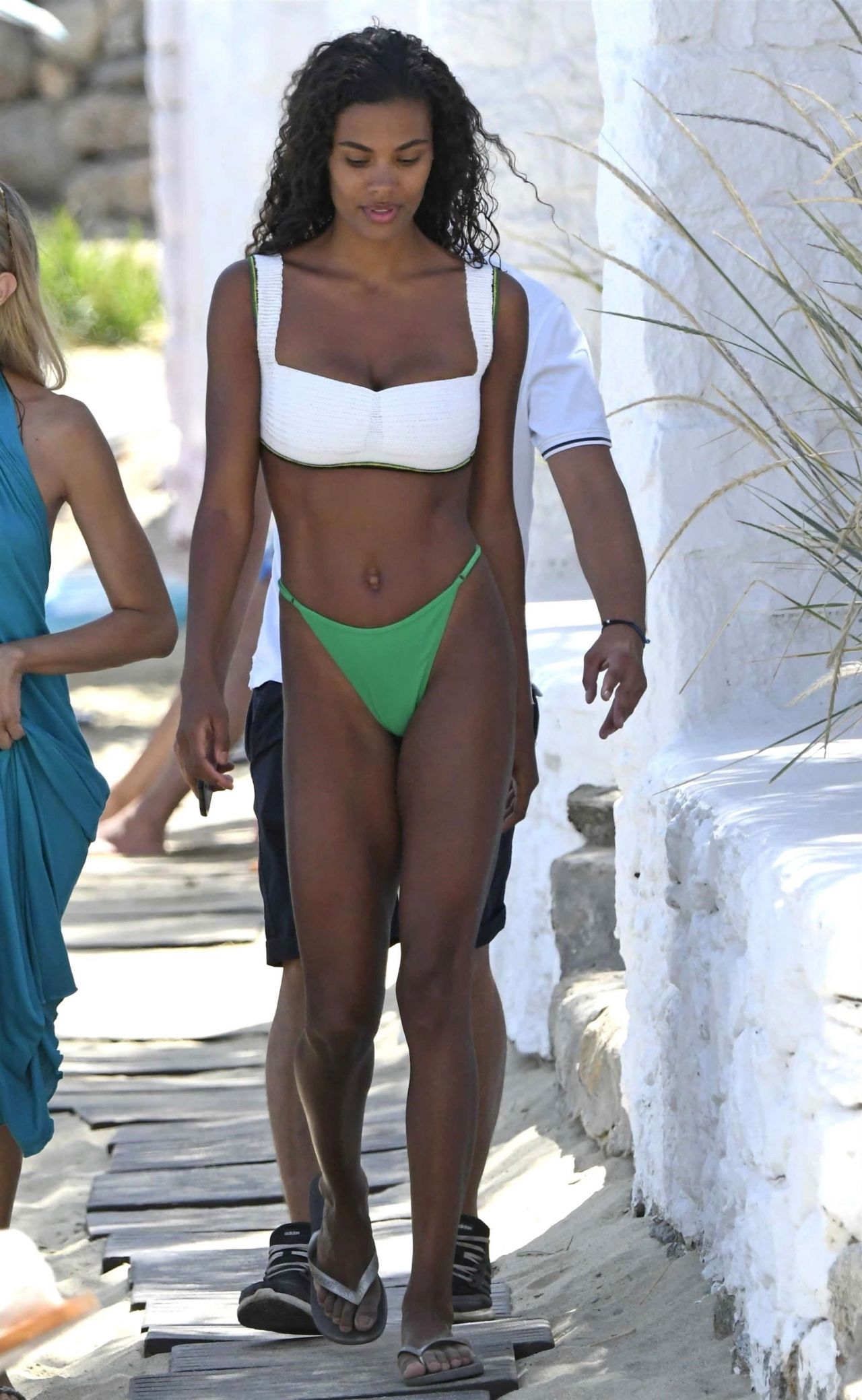 Tina Kunakey in a Bikini on Holiday in Mykonos Island 08/06/2020.