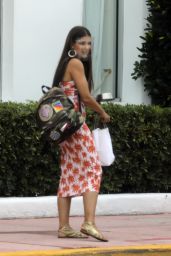 Vanessa Claudio - Steps Out From The Savoy Hotel in Miami Beach 08/13/2020