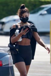 Vanessa Hudgens in Workout Gear - West Hollywood 08/14/2020