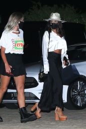 Vanessa Hudgens Night Out Style - Leaving Nobu in LA 08/08/2020