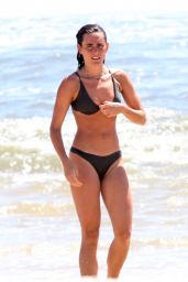 Victoria de Lesseps at the Beach in The Hamptons 08/17/2020