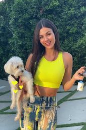 Victoria Justice - Social Media Photos and Videos 08/28/2020