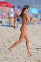 Alessandra Ambrosio in a Bikini - Santa Monica 09/26/2020