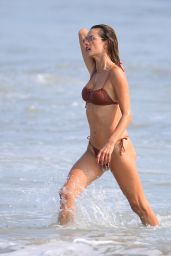 Alessandra Ambrosio in a Bikini - Santa Monica 09/26/2020