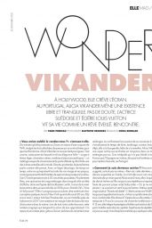 Alicia Vikander - ELLE France 09/25/2020 Issue